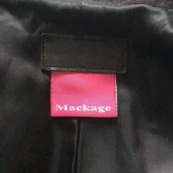 Mackage Genuine Leather Jacket, espresso brown, Women’s size S - Picture 4 of 15